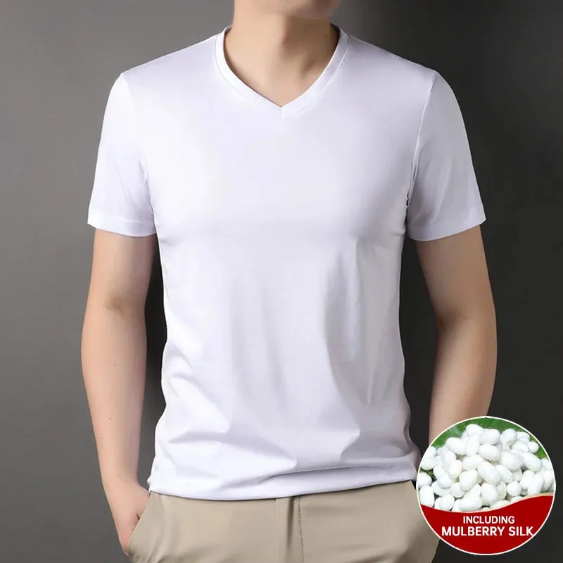 Summer Cotton T-Shirt Casual Short