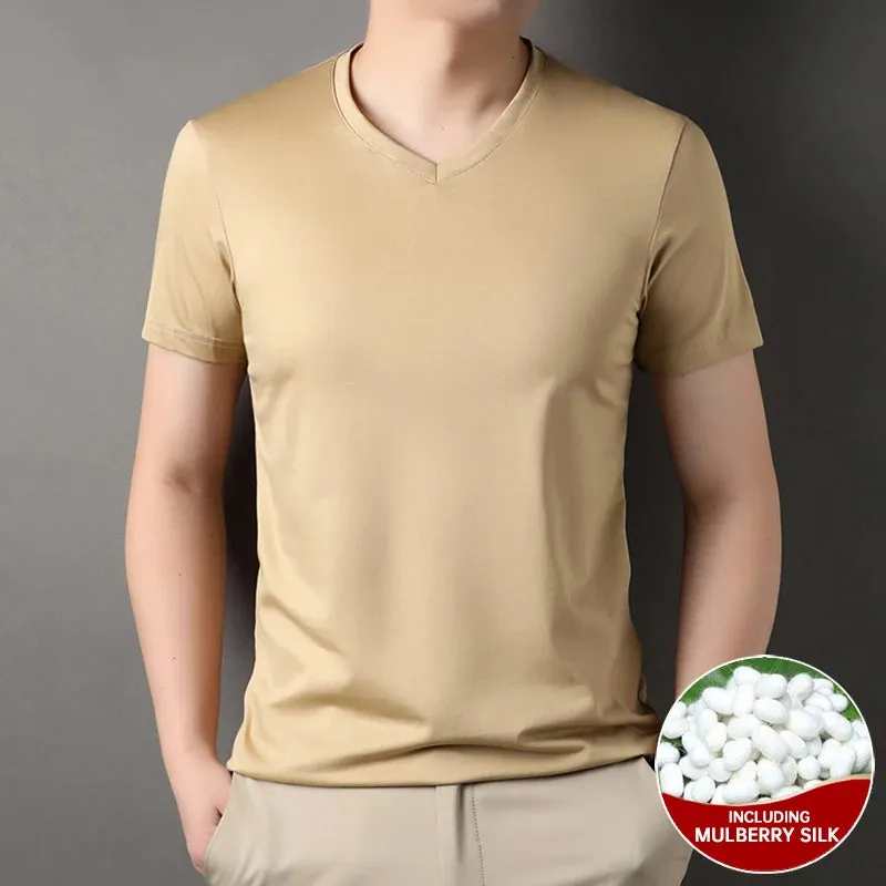 Summer Cotton T-Shirt Casual Short