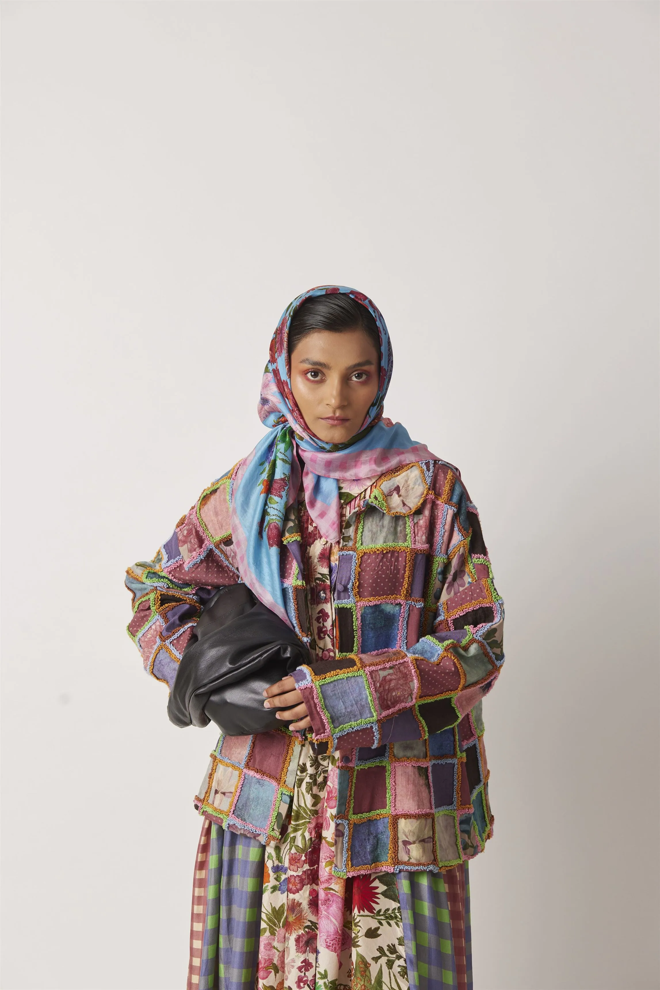 Summer Jacket Upcycled Bitsy Embroidery Loops-Upcycled-Fashion Edit-Yc14Jkt-154 Yc14Rc-01-Yavi