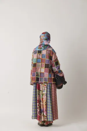 Summer Jacket Upcycled Bitsy Embroidery Loops-Upcycled-Fashion Edit-Yc14Jkt-154 Yc14Rc-01-Yavi