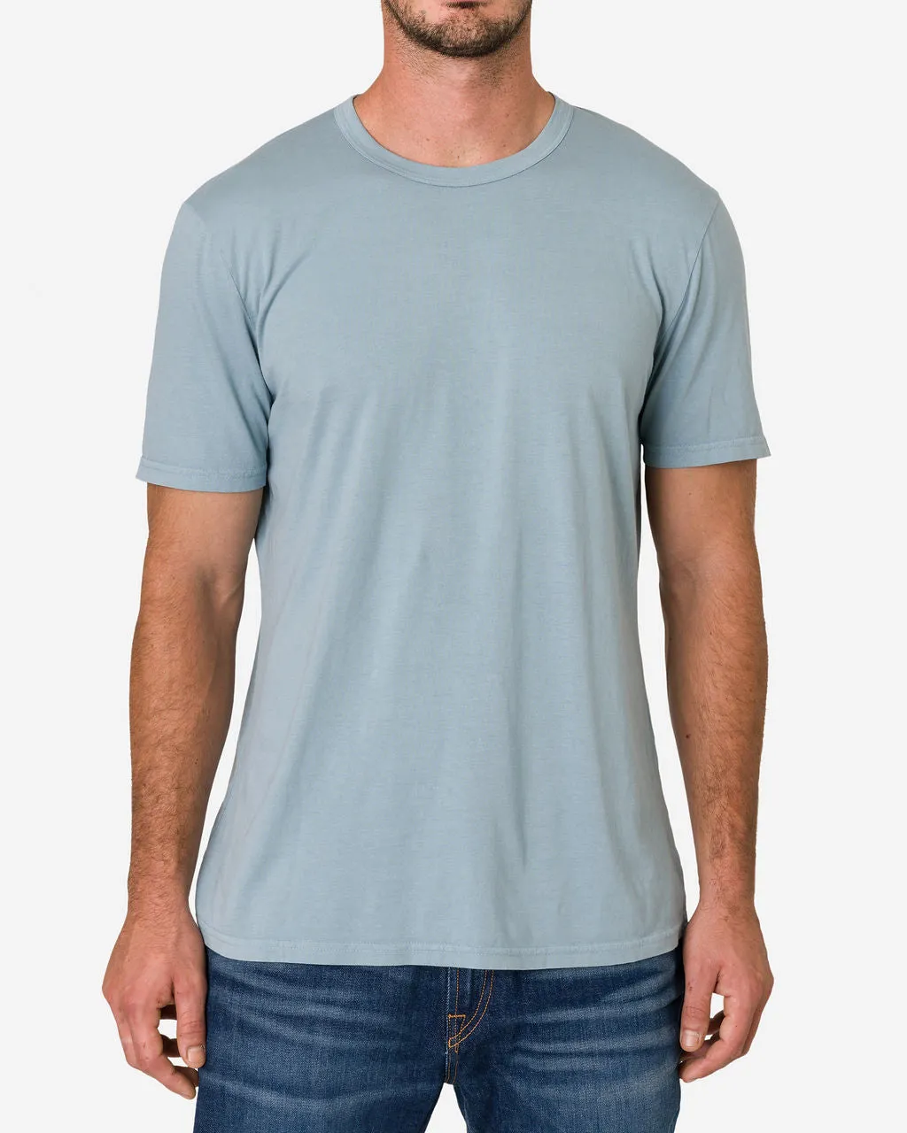 Super Soft "Supima" Cotton Tee - Horizon Blue