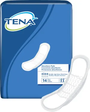TENA® Day Light 2 Piece Heavy Incontinence Pad, Light Absorbency