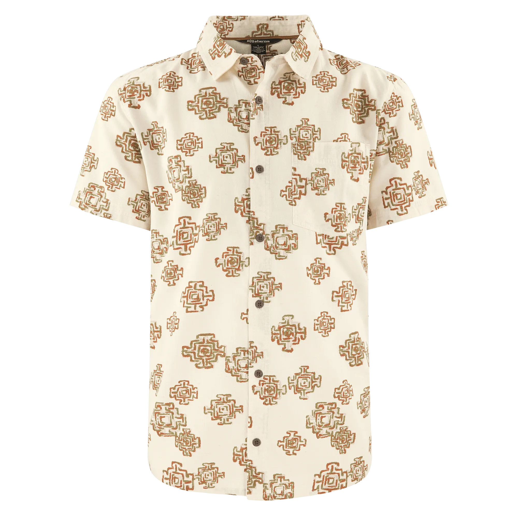 Tharu Stride Short Sleeve Shirt - Peetho Mandala