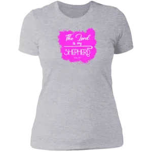 The Lord is My Shepherd Ladies Boyfriend Tee