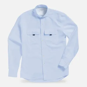 The Sky Blue Tulu Custom Fishing Shirt