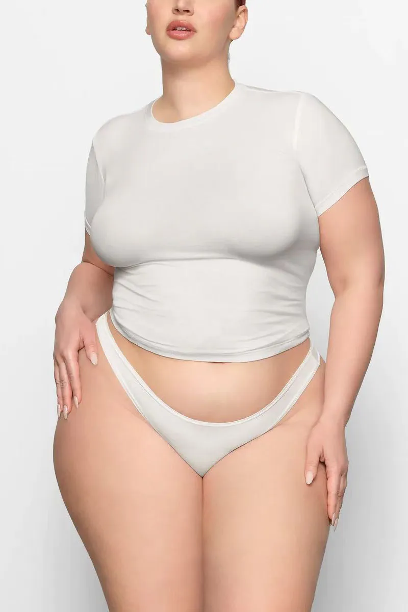 TL0400 Round Neck Stretch Tee
