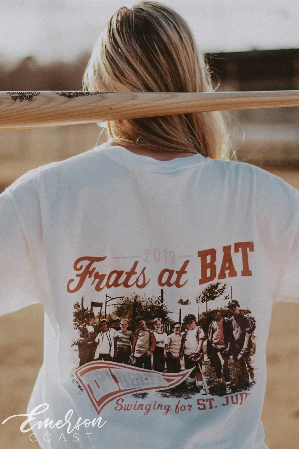 Tri Delta Frats At Bat Philanthropy Tshirt