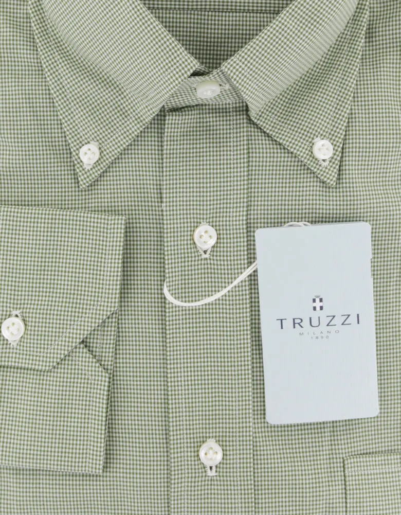 Truzzi Green Shirt - Slim