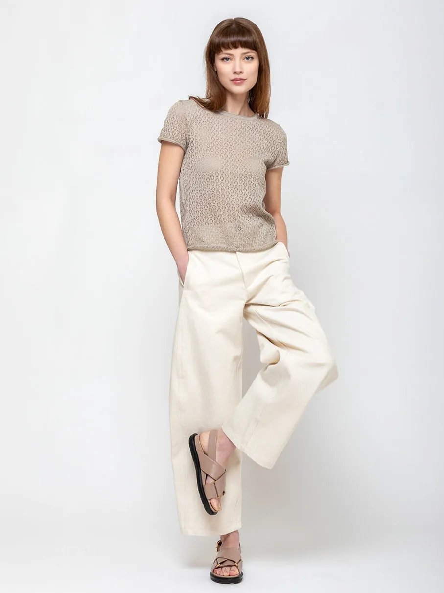 Twill Pants - Natural