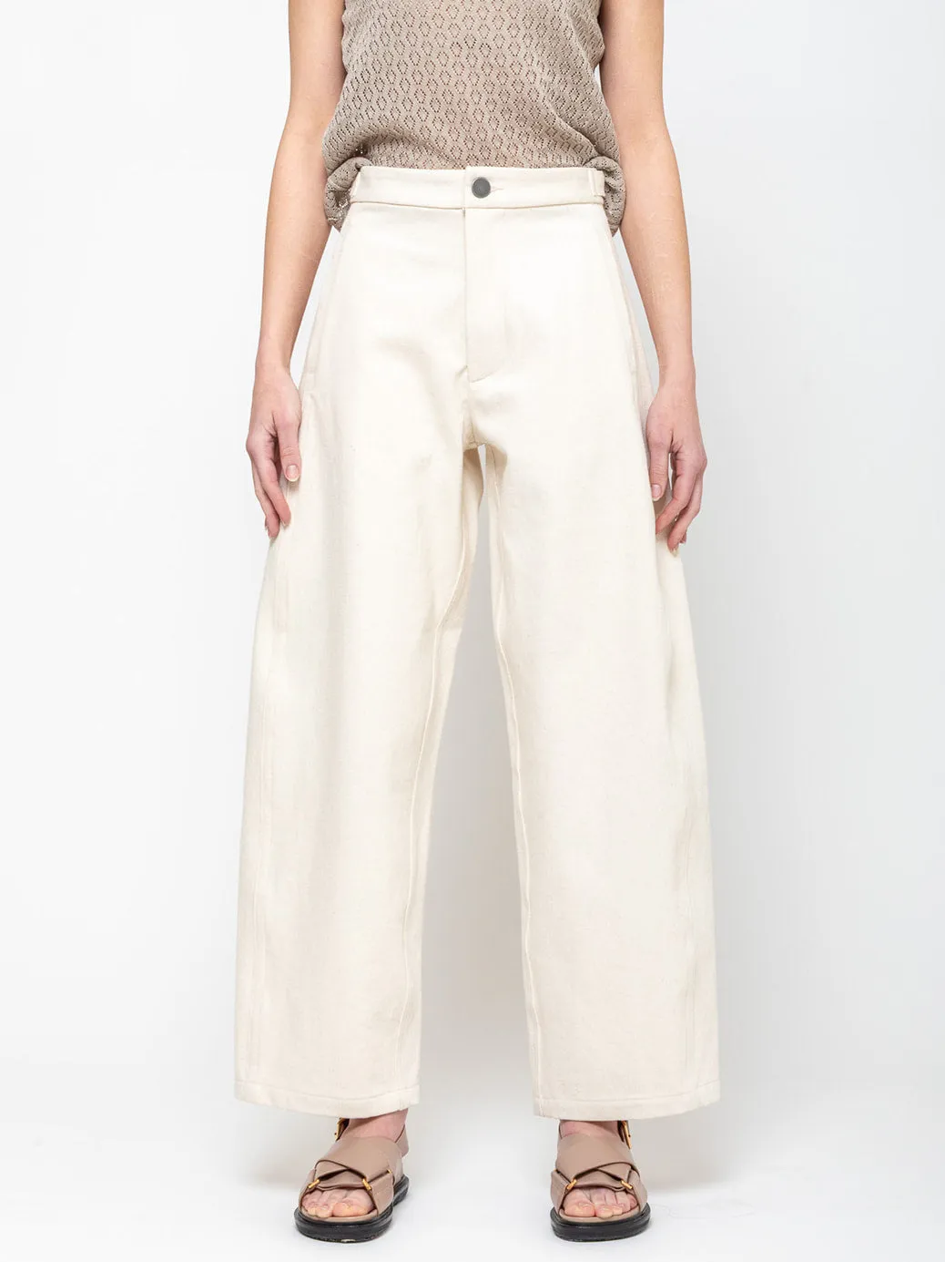 Twill Pants - Natural