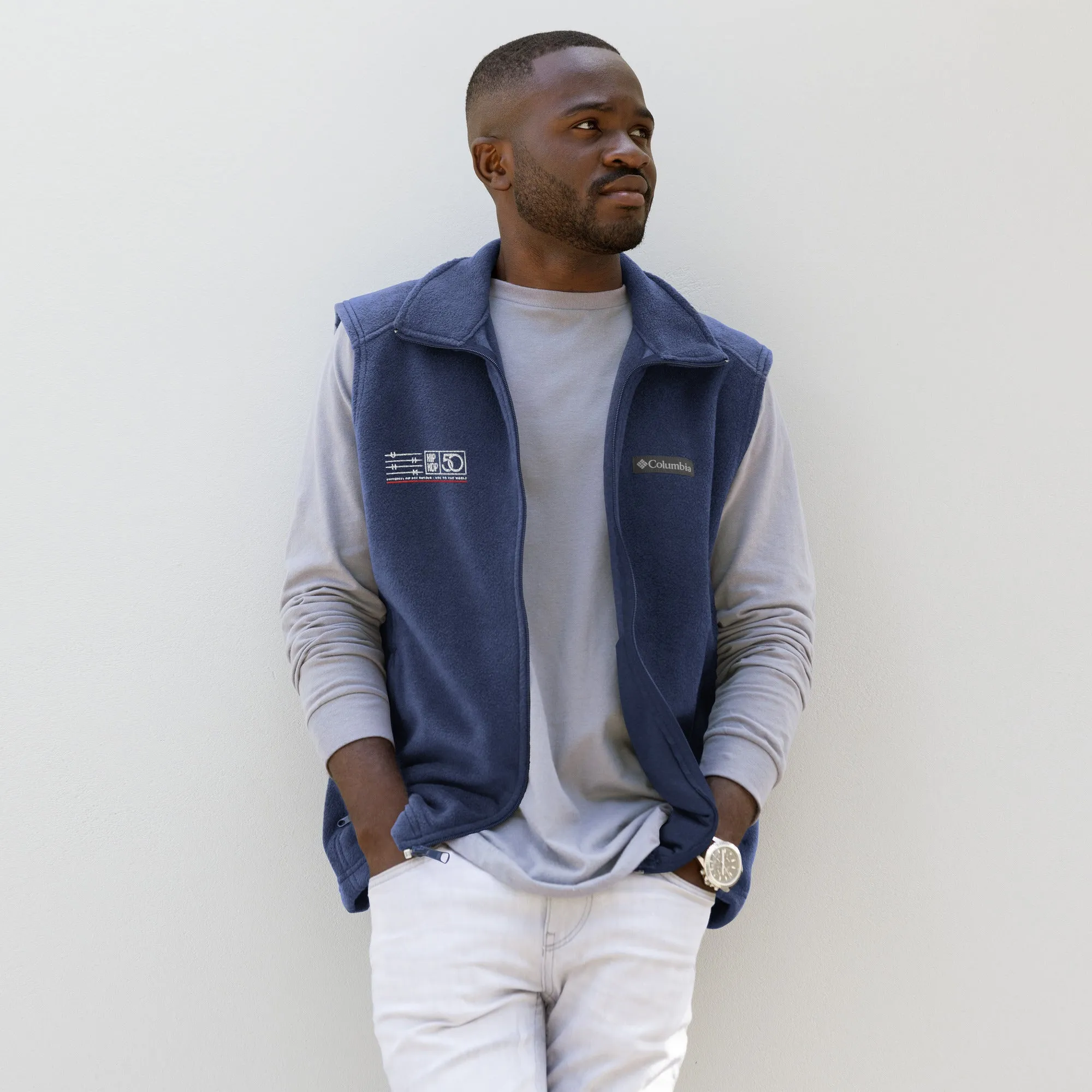 UHHM 50th Anniversary - Men’s Columbia fleece vest