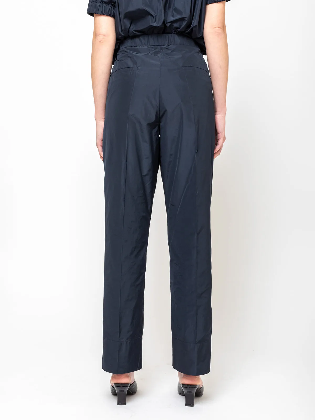 Ultra Light Taffeta Pants - Navy