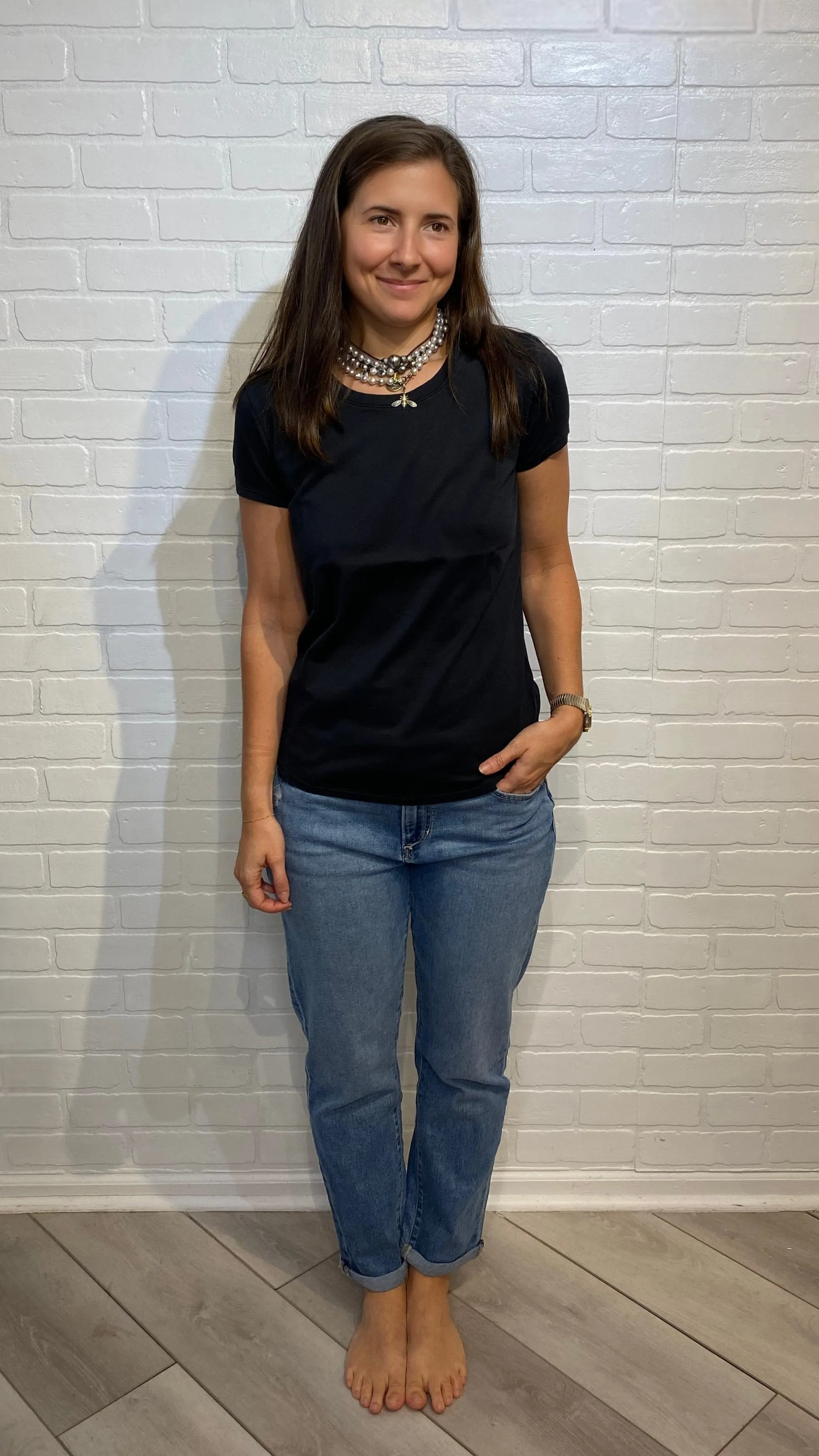 UN - Basic Tee | Noir
