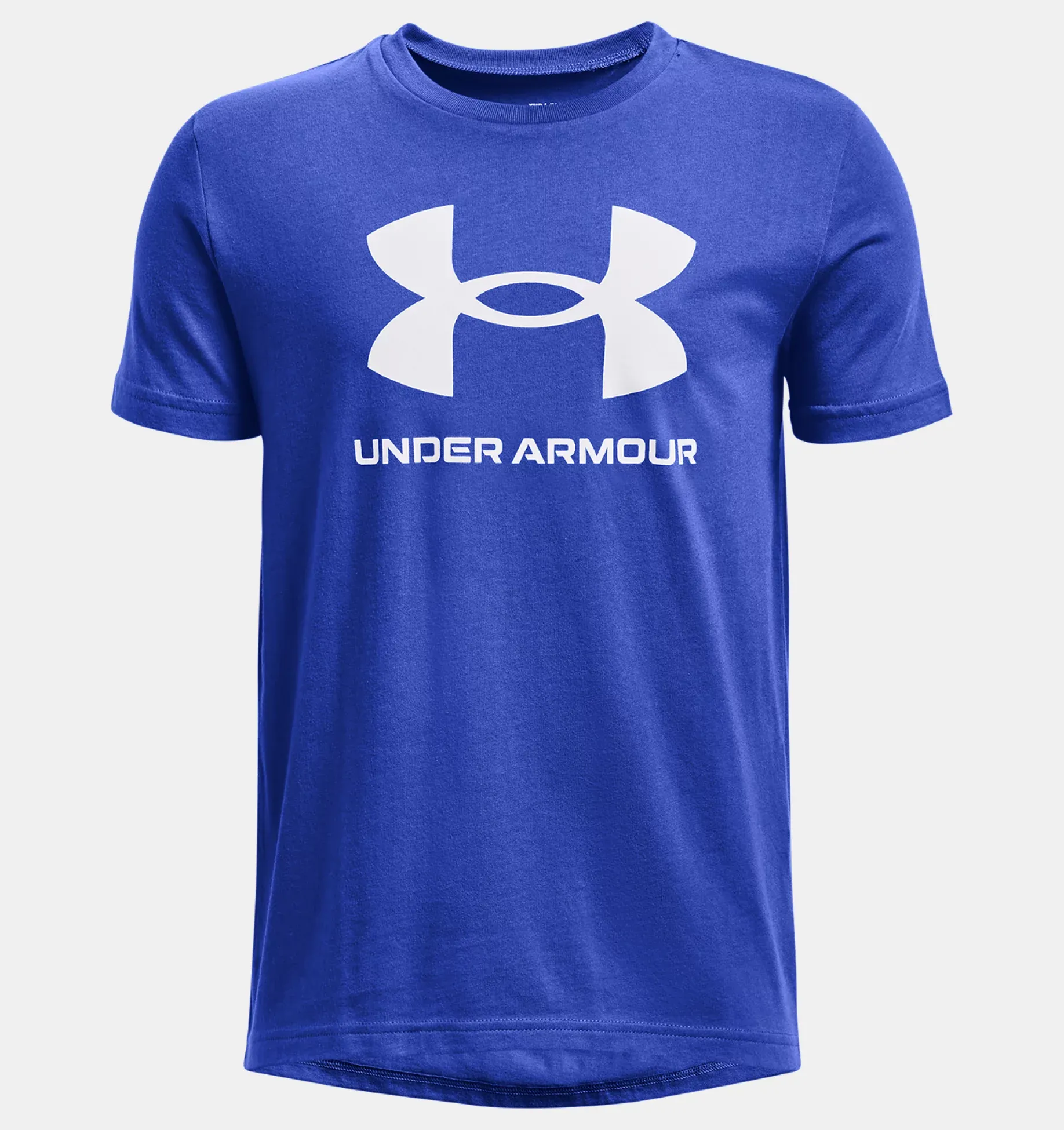 Under Armour Boys' UA Sportstyle Logo Short Sleeve