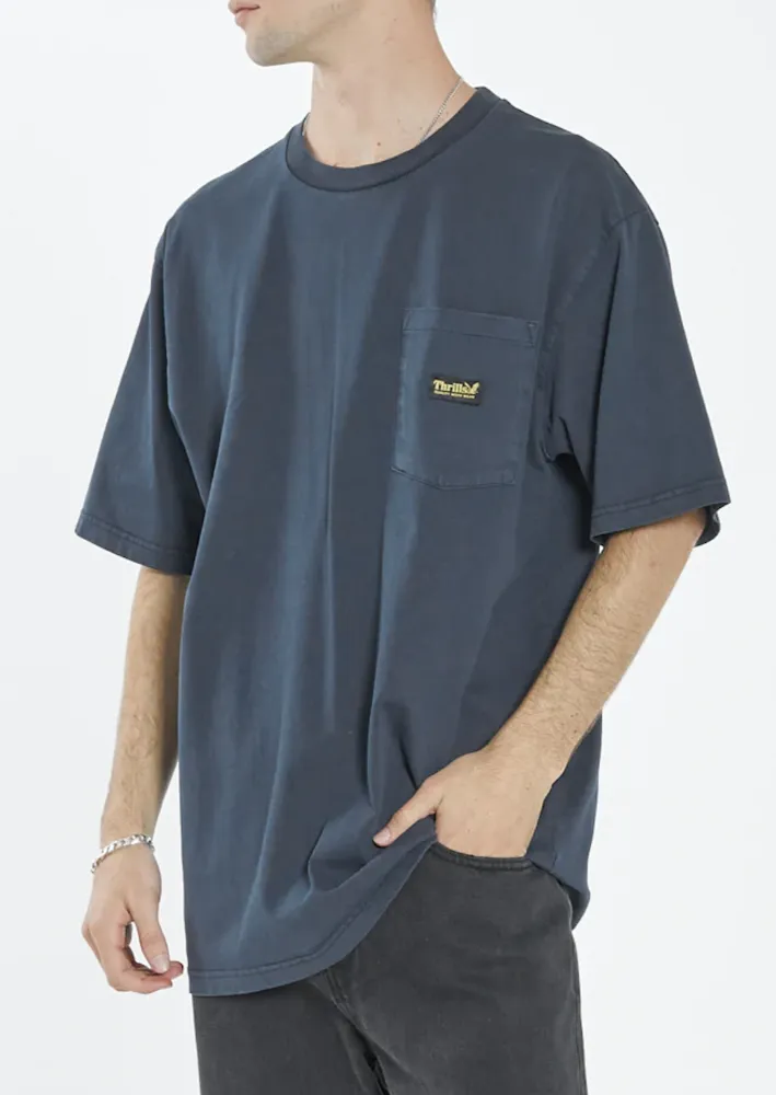 Union Oversize Pocket Tee Navy