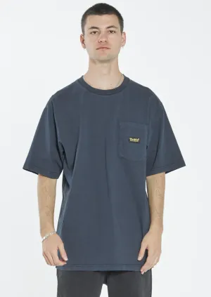 Union Oversize Pocket Tee Navy