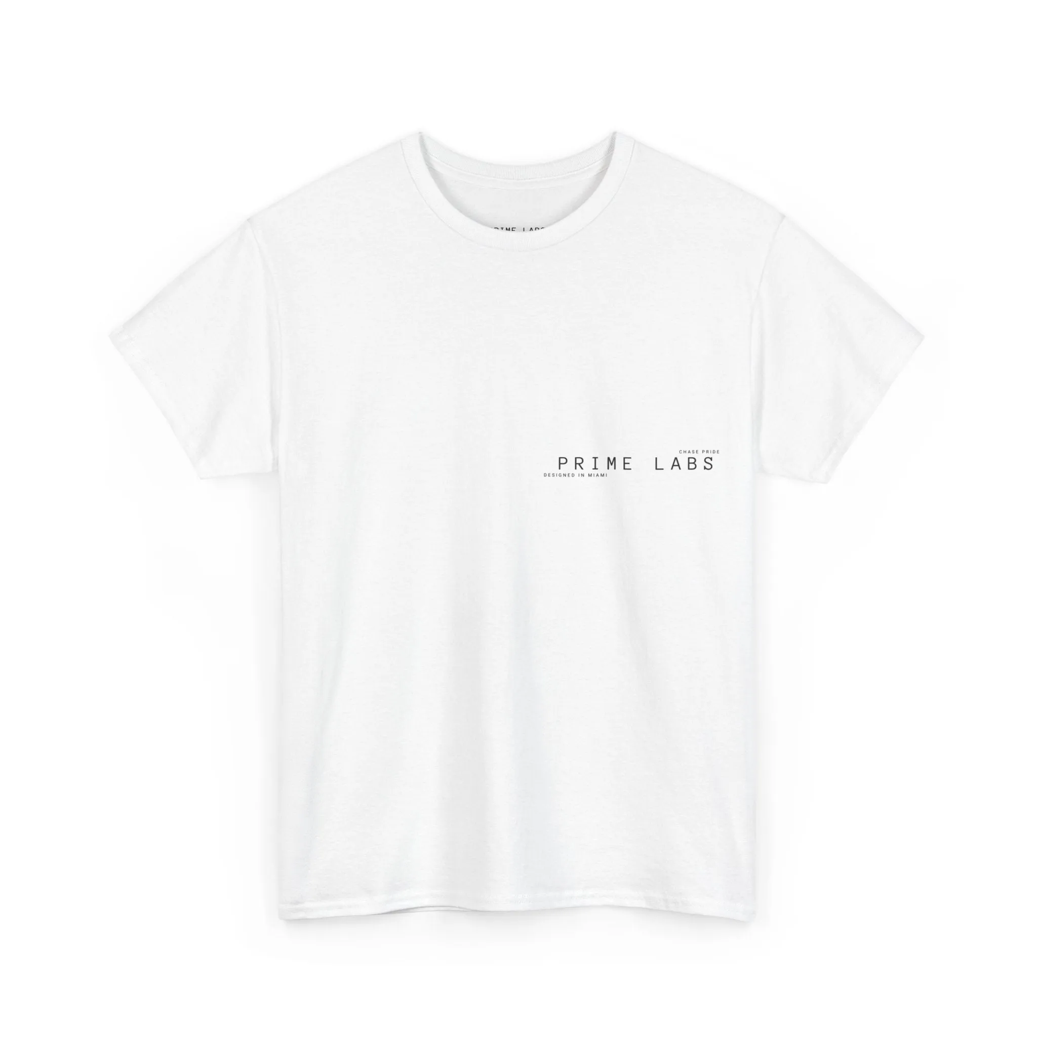 Unisex Heavy Cotton Tee - Prime Labs Minimalist Design