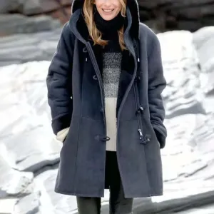 Urielle™ | Stylish Toggle Fleece Coat