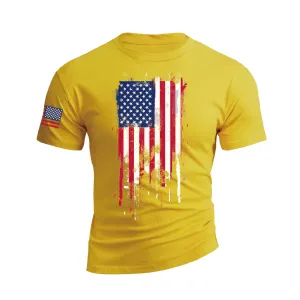 USA FLAG GRAPHIC TEE
