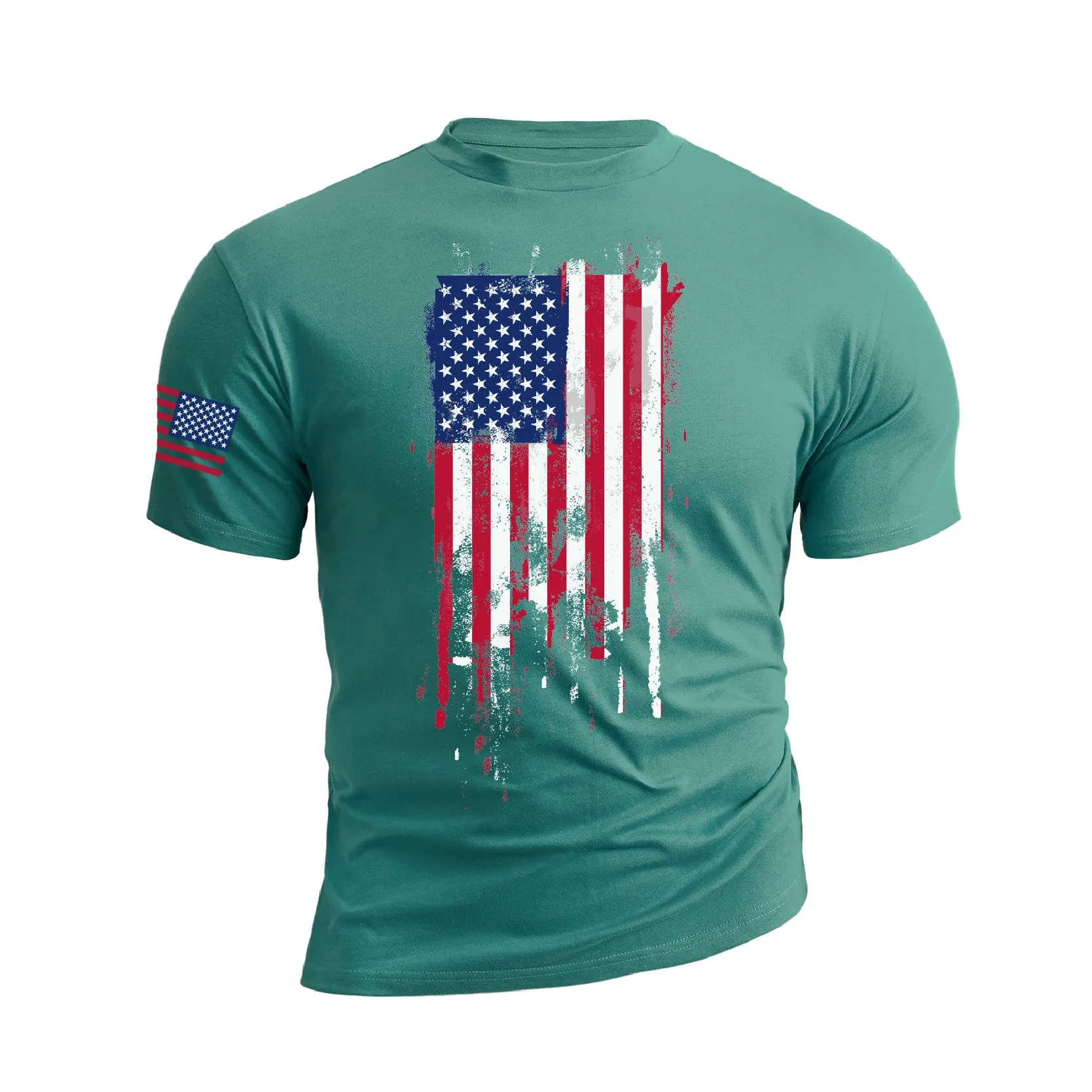 USA FLAG GRAPHIC TEE