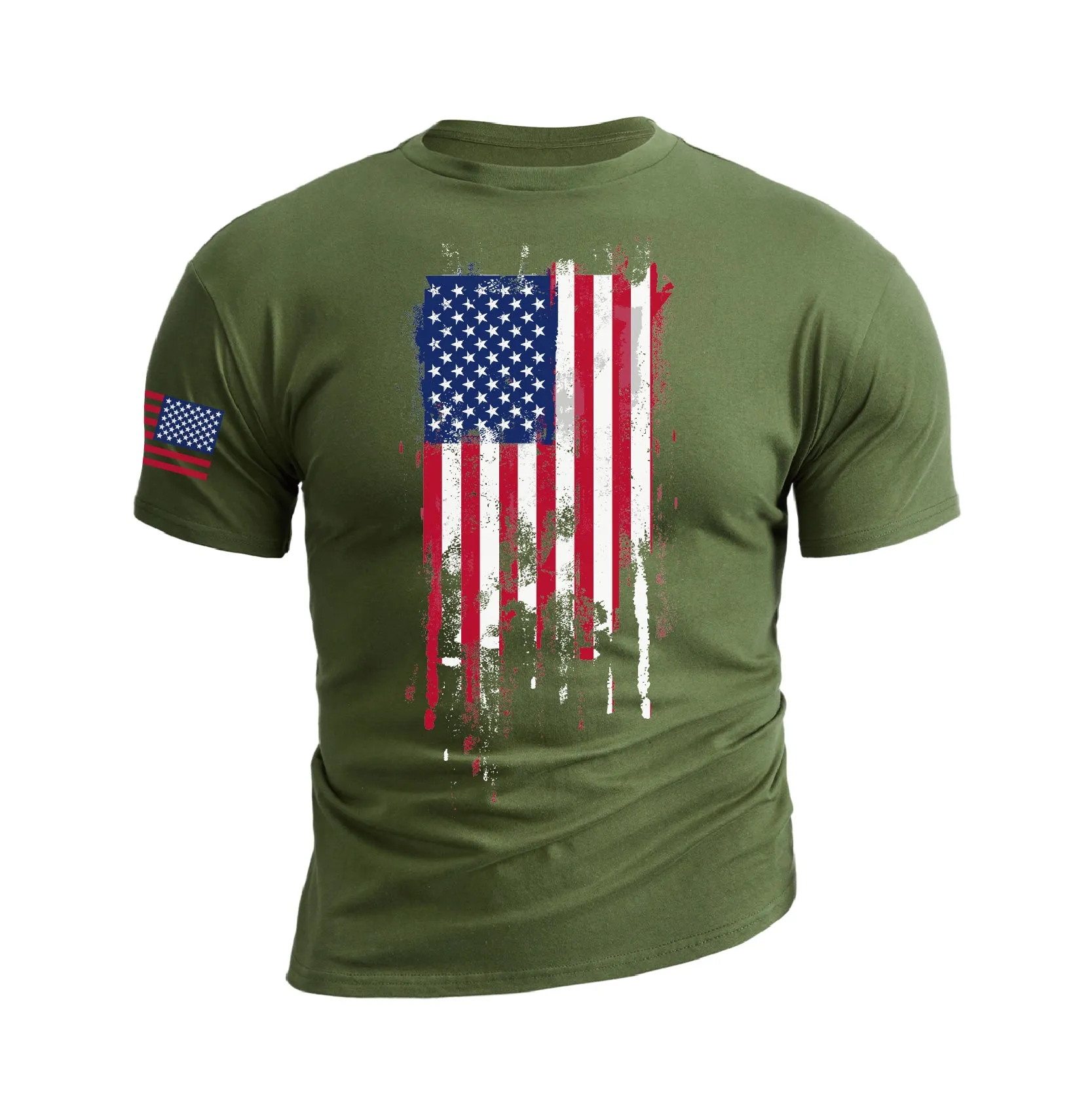 USA FLAG GRAPHIC TEE
