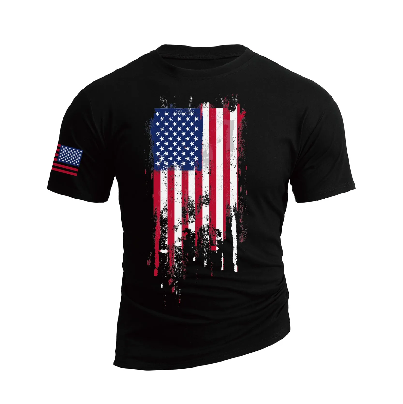 USA FLAG GRAPHIC TEE