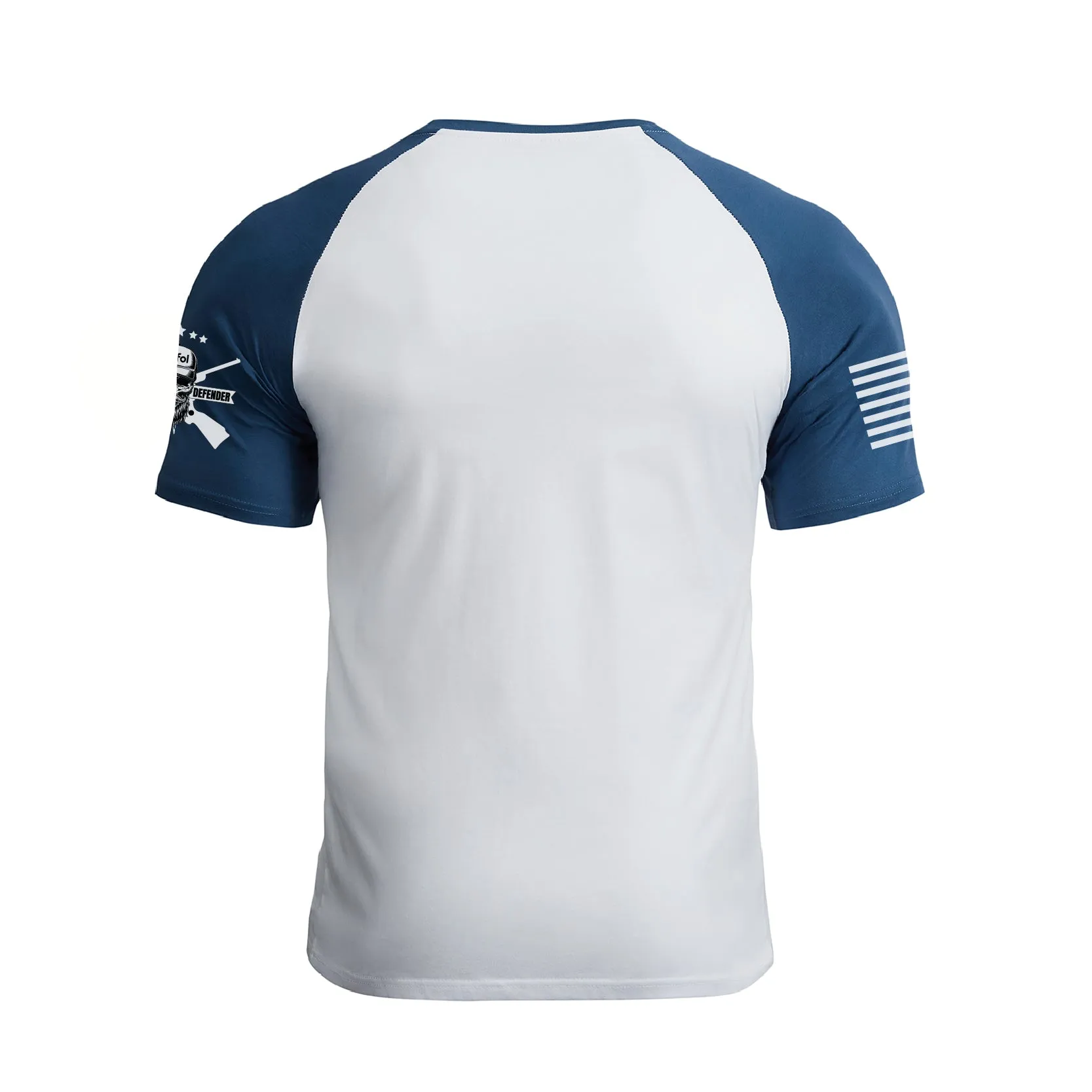 USA FLAG VETERAN OF THE UNITED STATES AIR FORCE RAGLAN GRAPHIC TEE