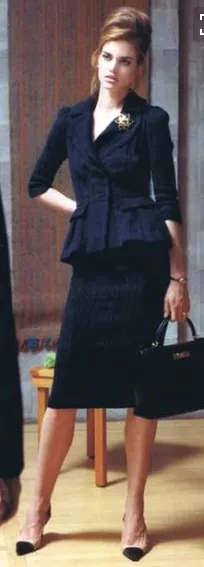 Valentino silk skirt suit Size 8UK