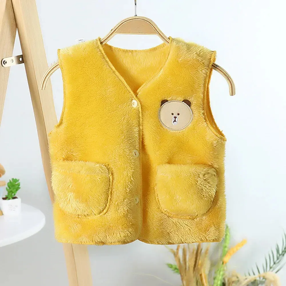 Velvet Bear Vest