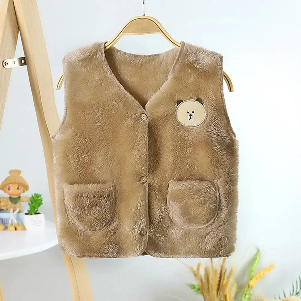 Velvet Bear Vest