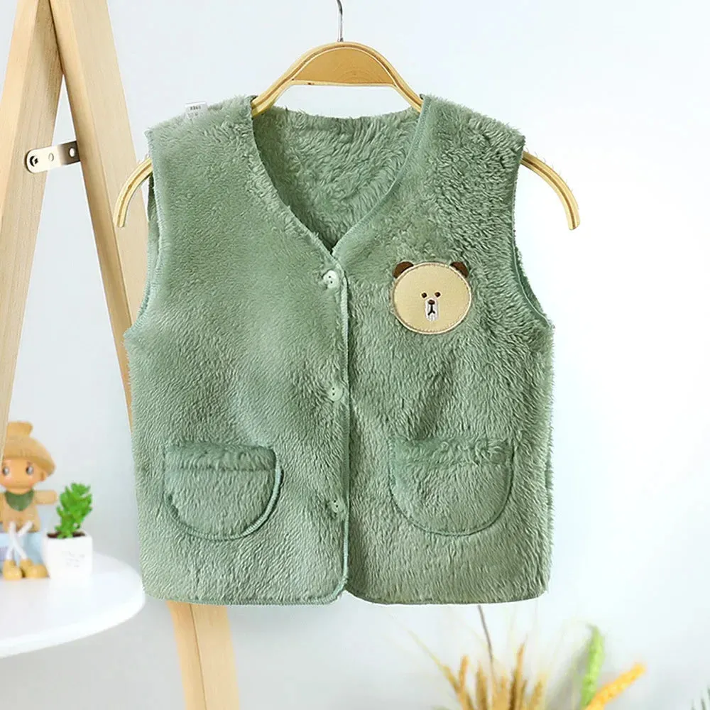 Velvet Bear Vest