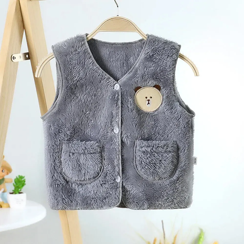 Velvet Bear Vest