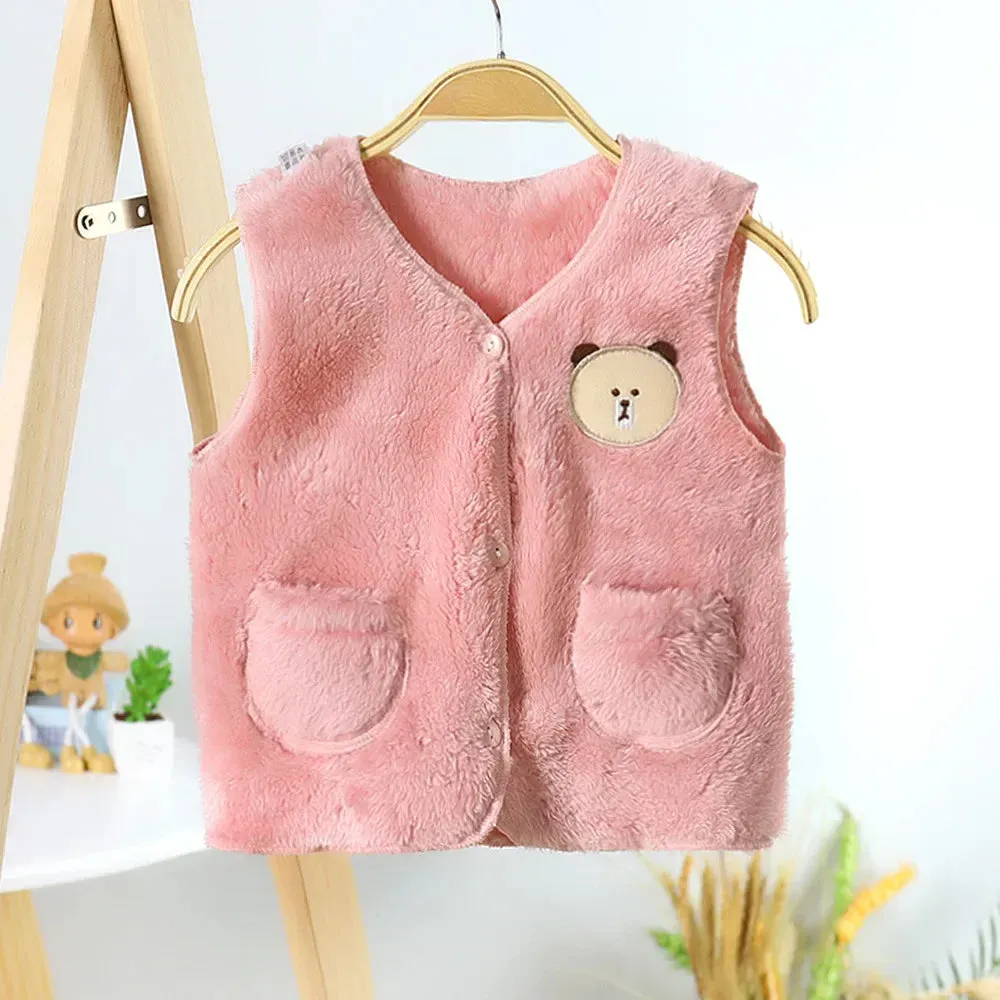 Velvet Bear Vest
