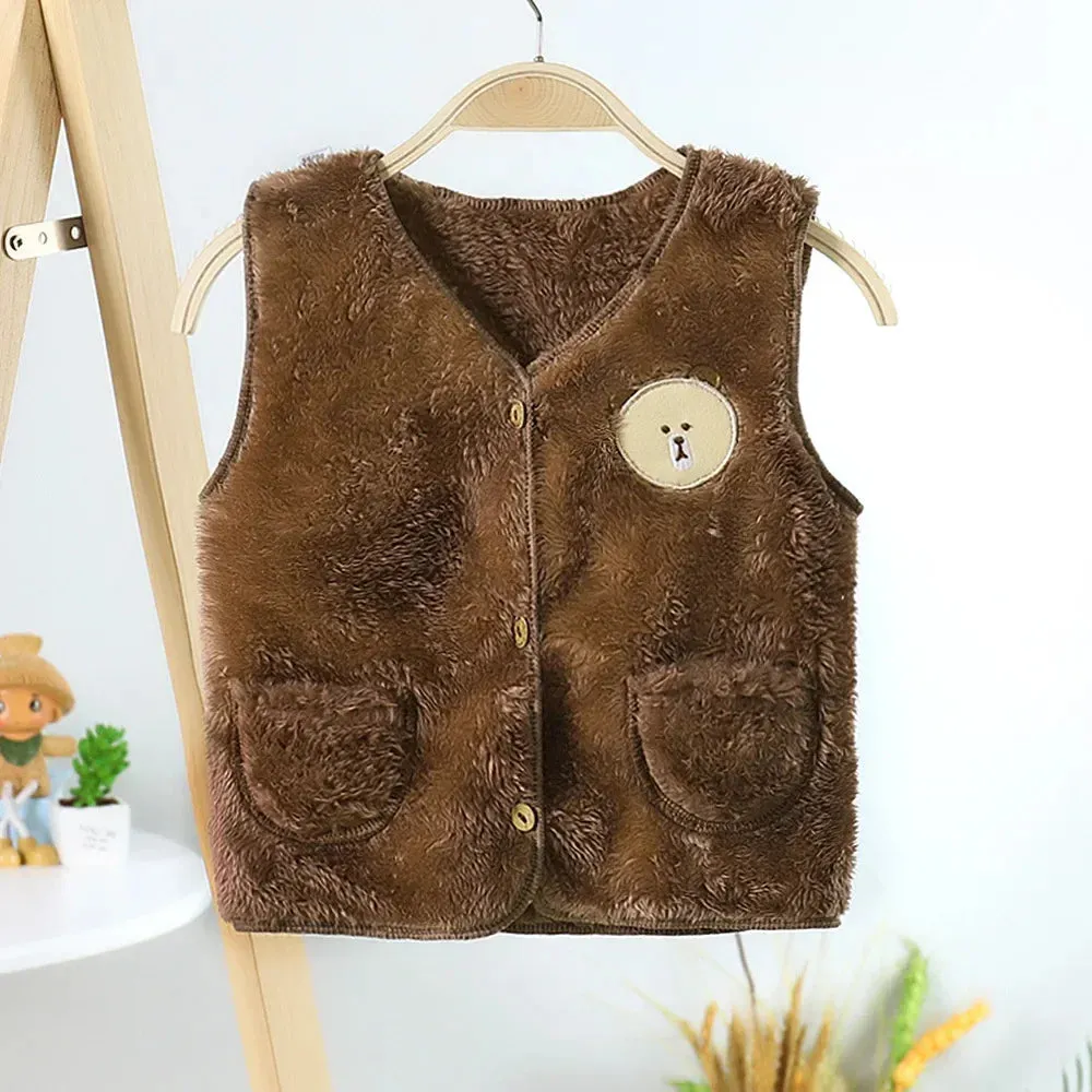 Velvet Bear Vest
