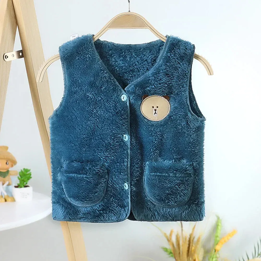 Velvet Bear Vest