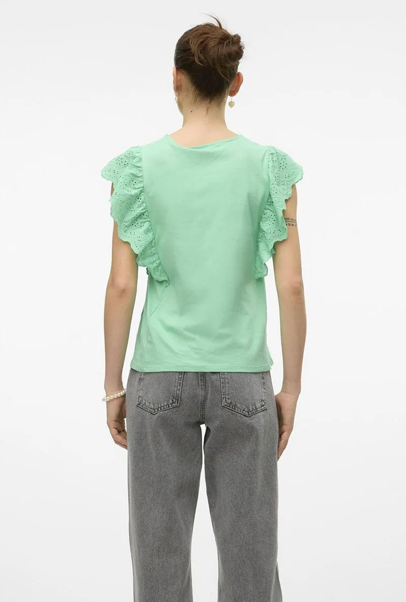 VERO MODA HANNE SS LACE TOP