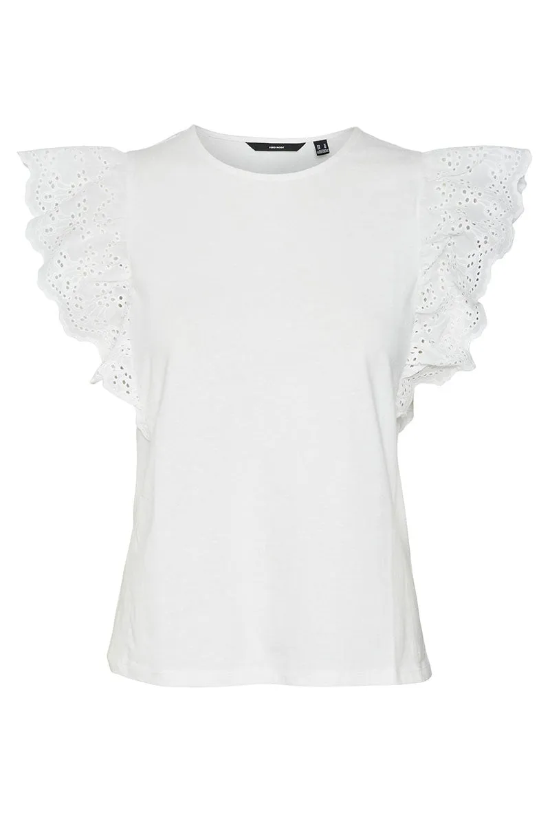 VERO MODA HANNE SS LACE TOP