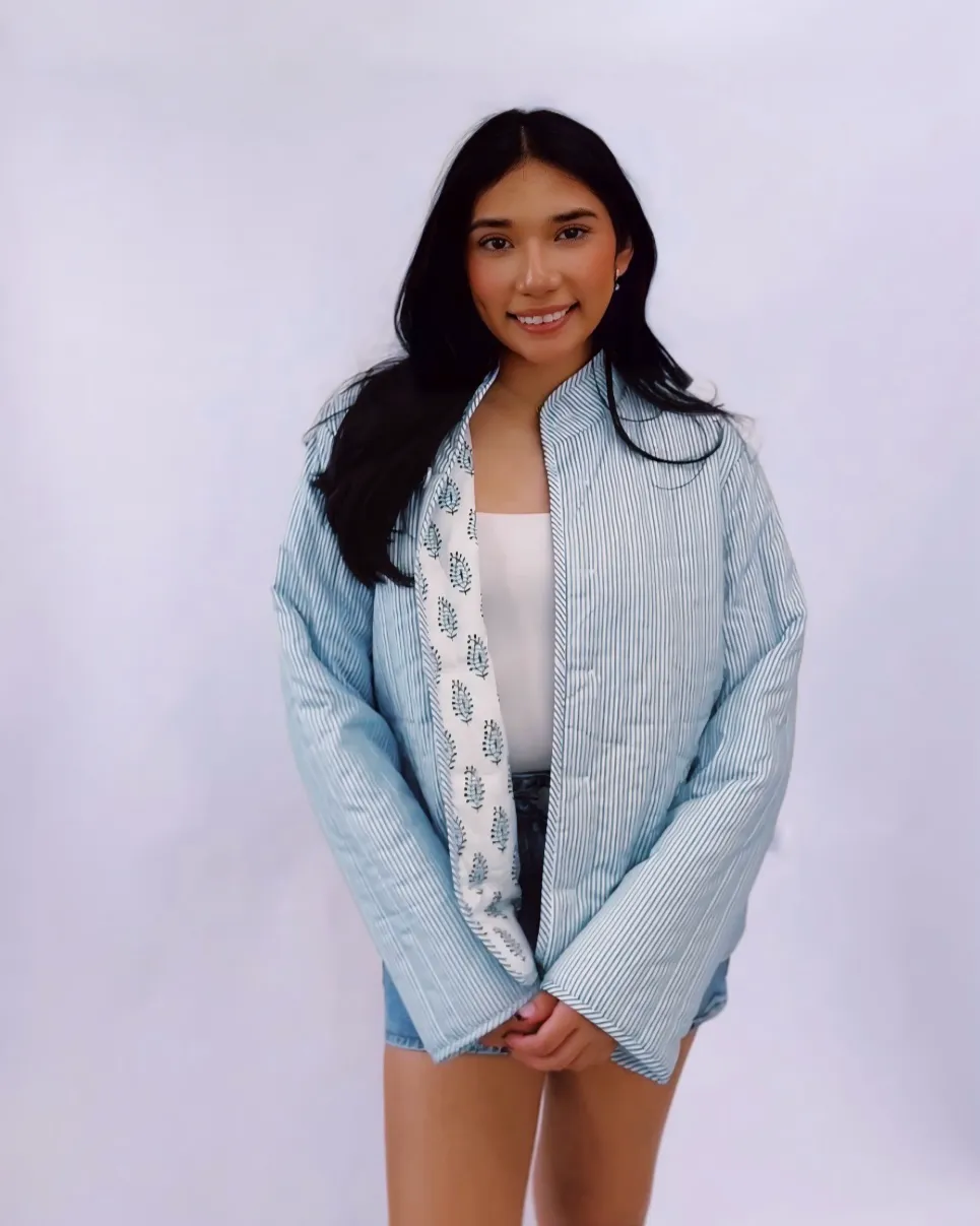 Veronica Reversible Floral Jacket