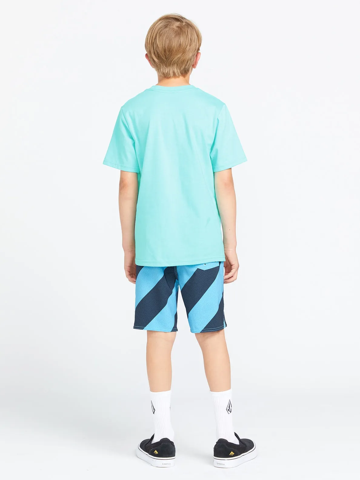 Volcom Little Boys Circle Cone Short Sleeve Shirt