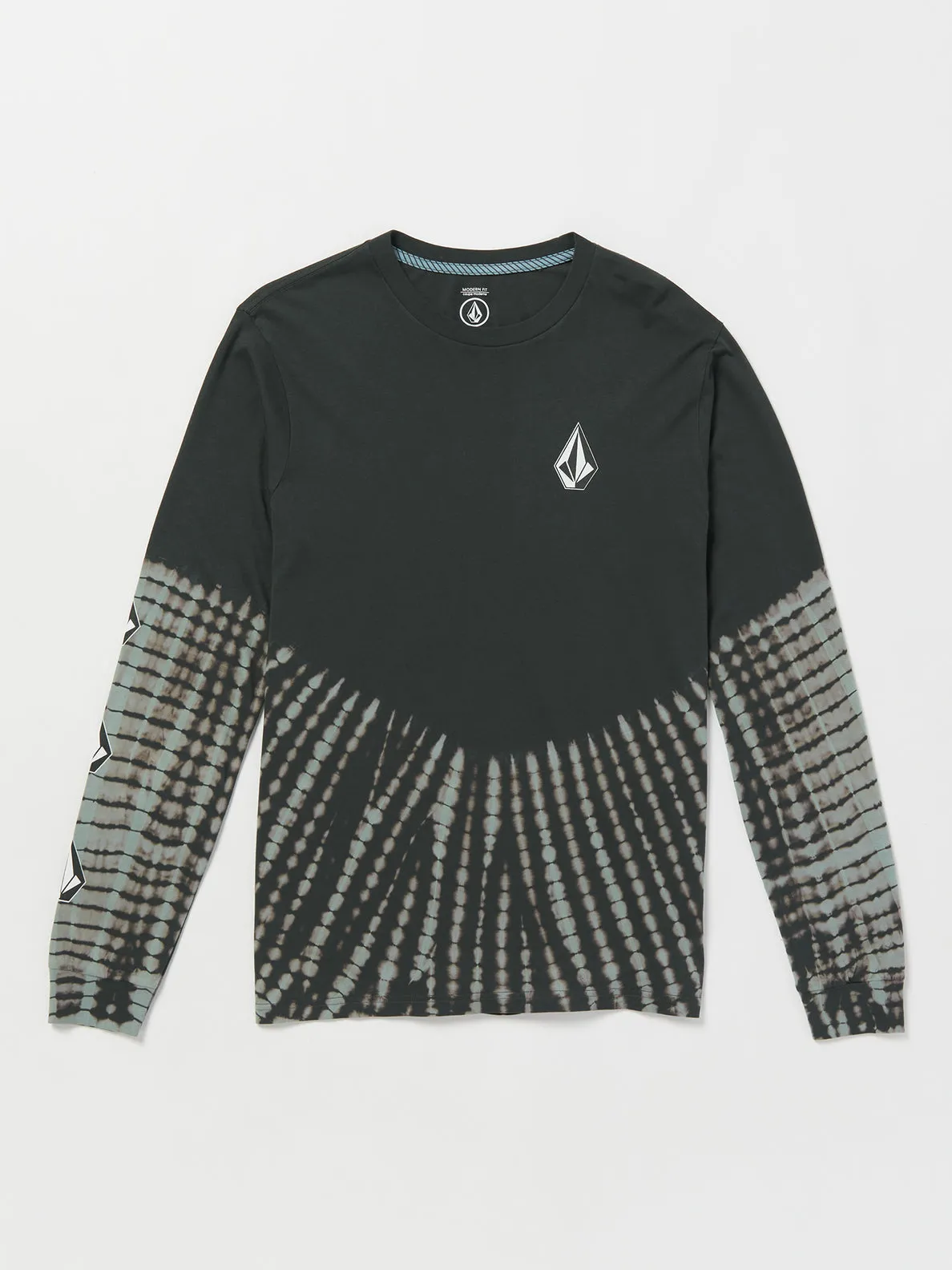 Volcom Mens Iconic Stone Dye Long Sleeve Tee
