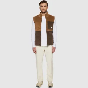 Wales Corduroy Colorblock Vest