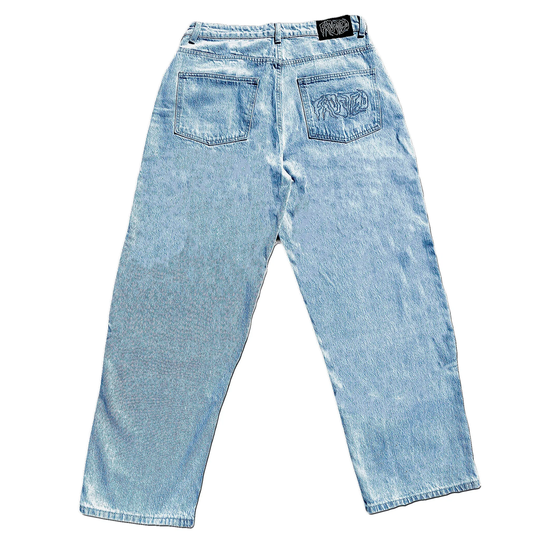 Wavy Jeans Light Blue