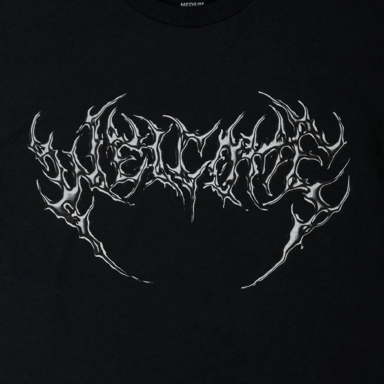Welcome Skateboards - Chrome Fang Tee - Black