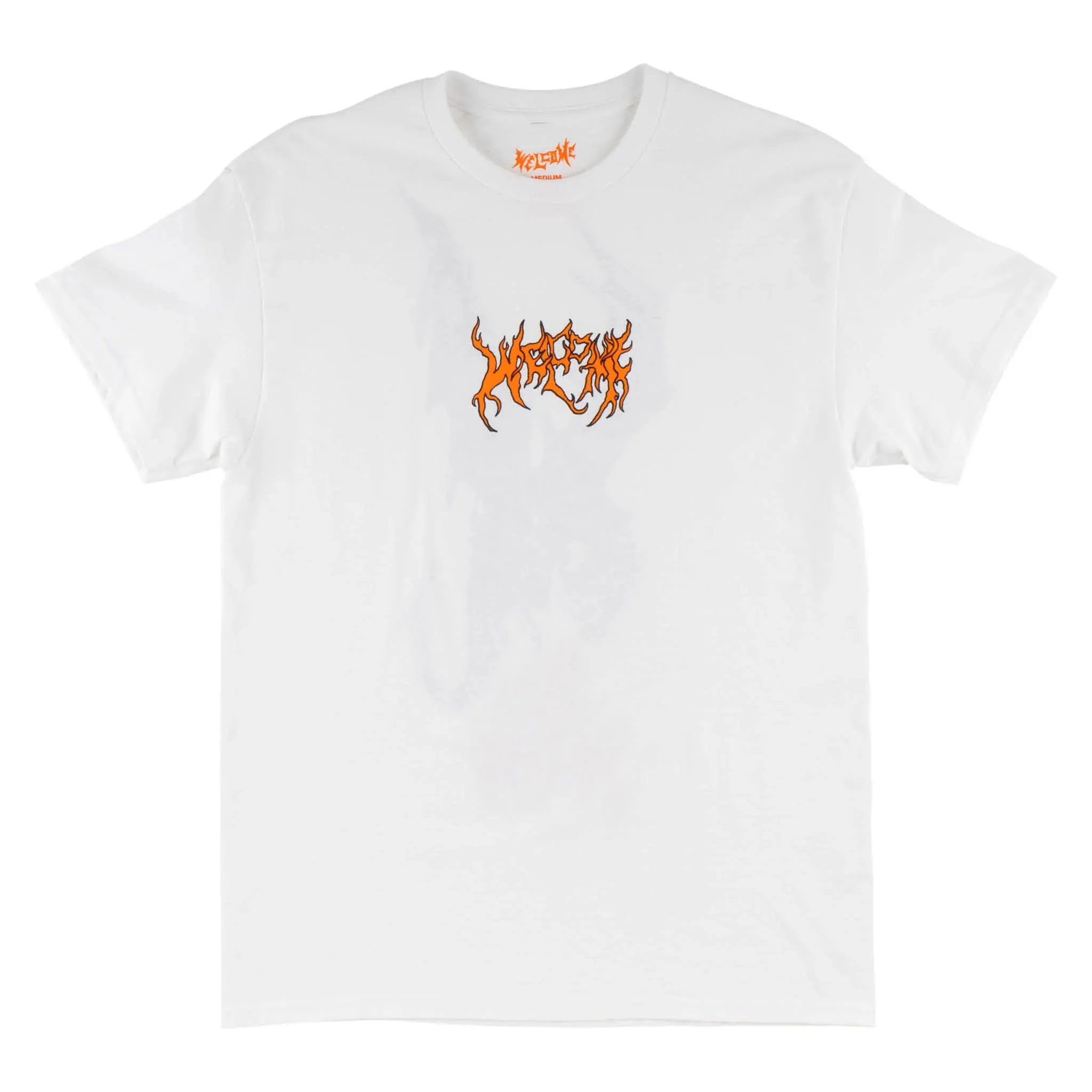 Welcome Skateboards - Firebreather Tee - White