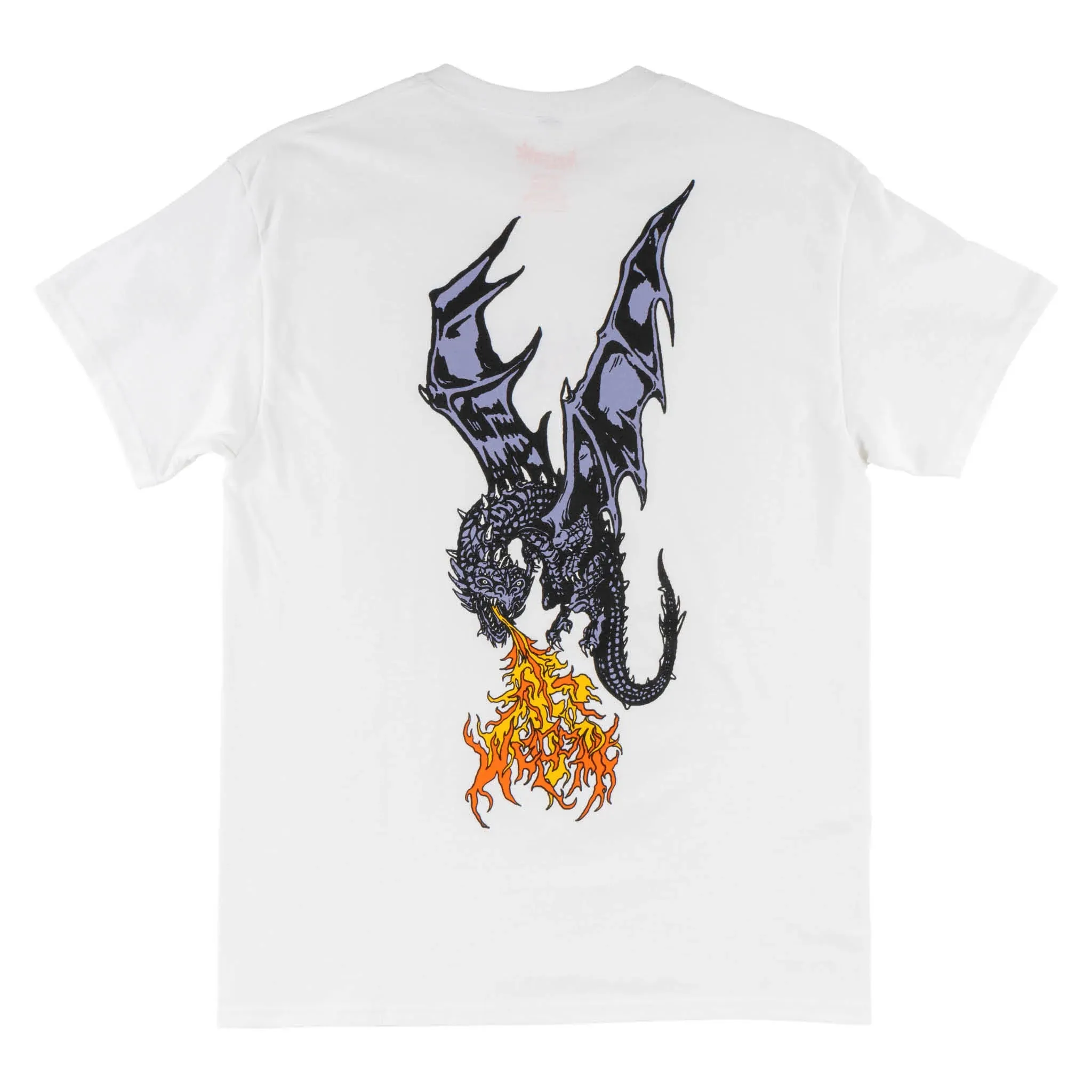 Welcome Skateboards - Firebreather Tee - White