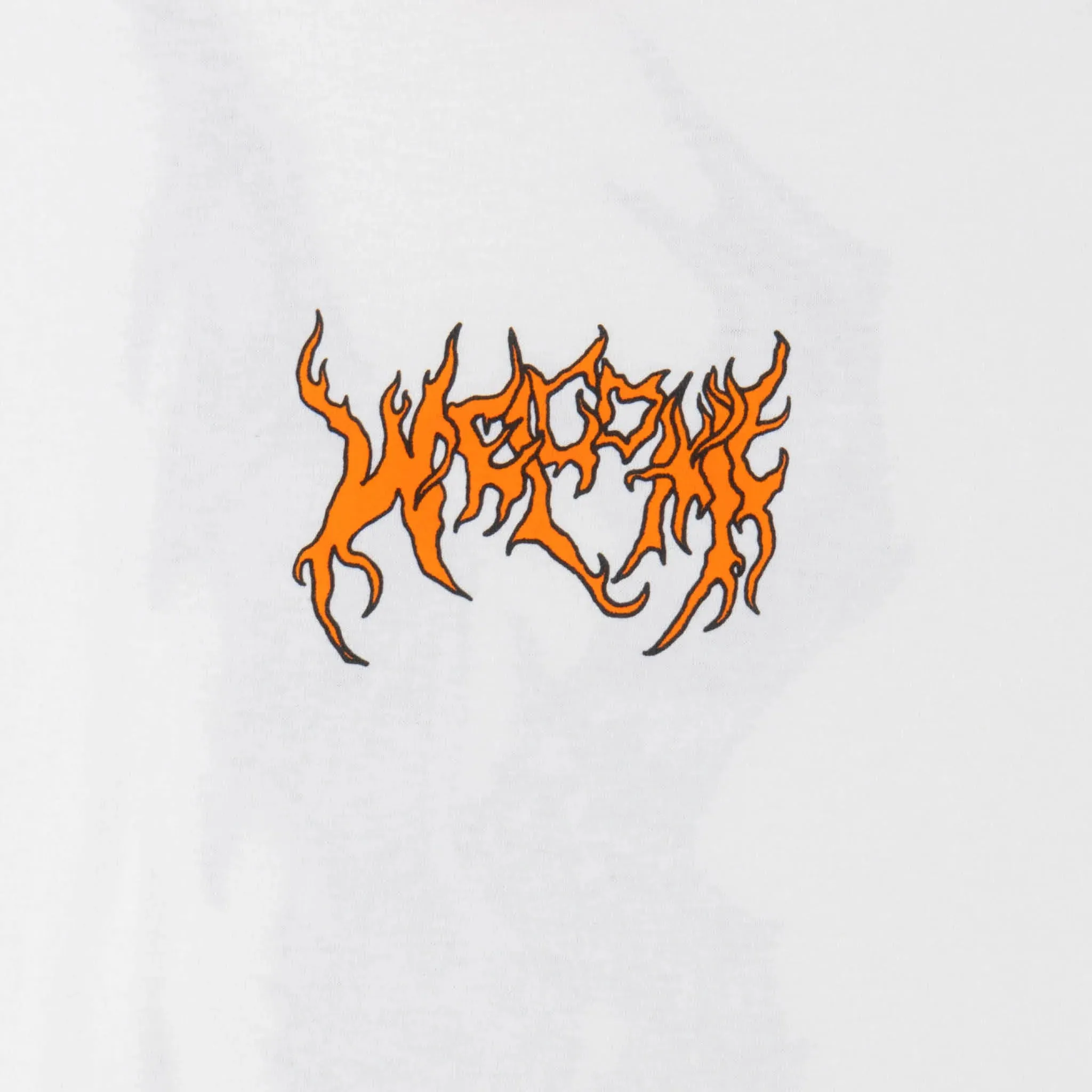 Welcome Skateboards - Firebreather Tee - White