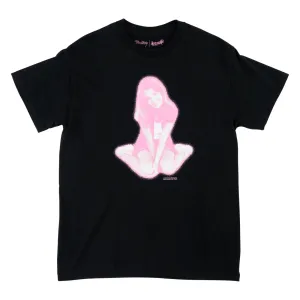 Welcome X Britney - Flower Tee - Black