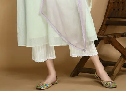 White Cotton Pants