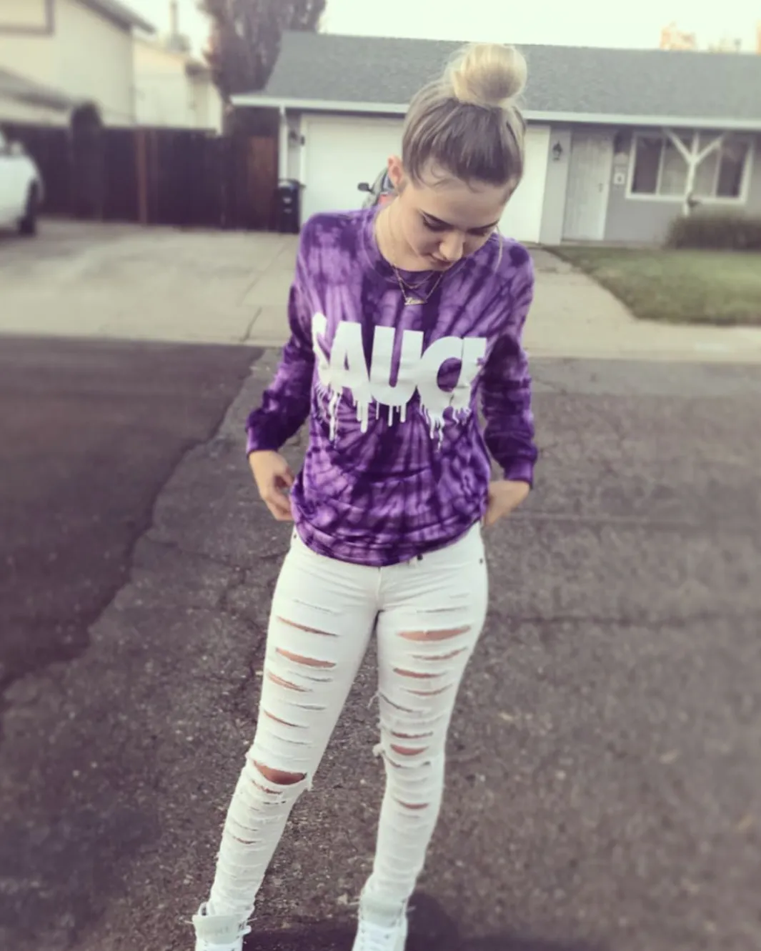 White Sauce | PurpleMill Long Sleeve Tee
