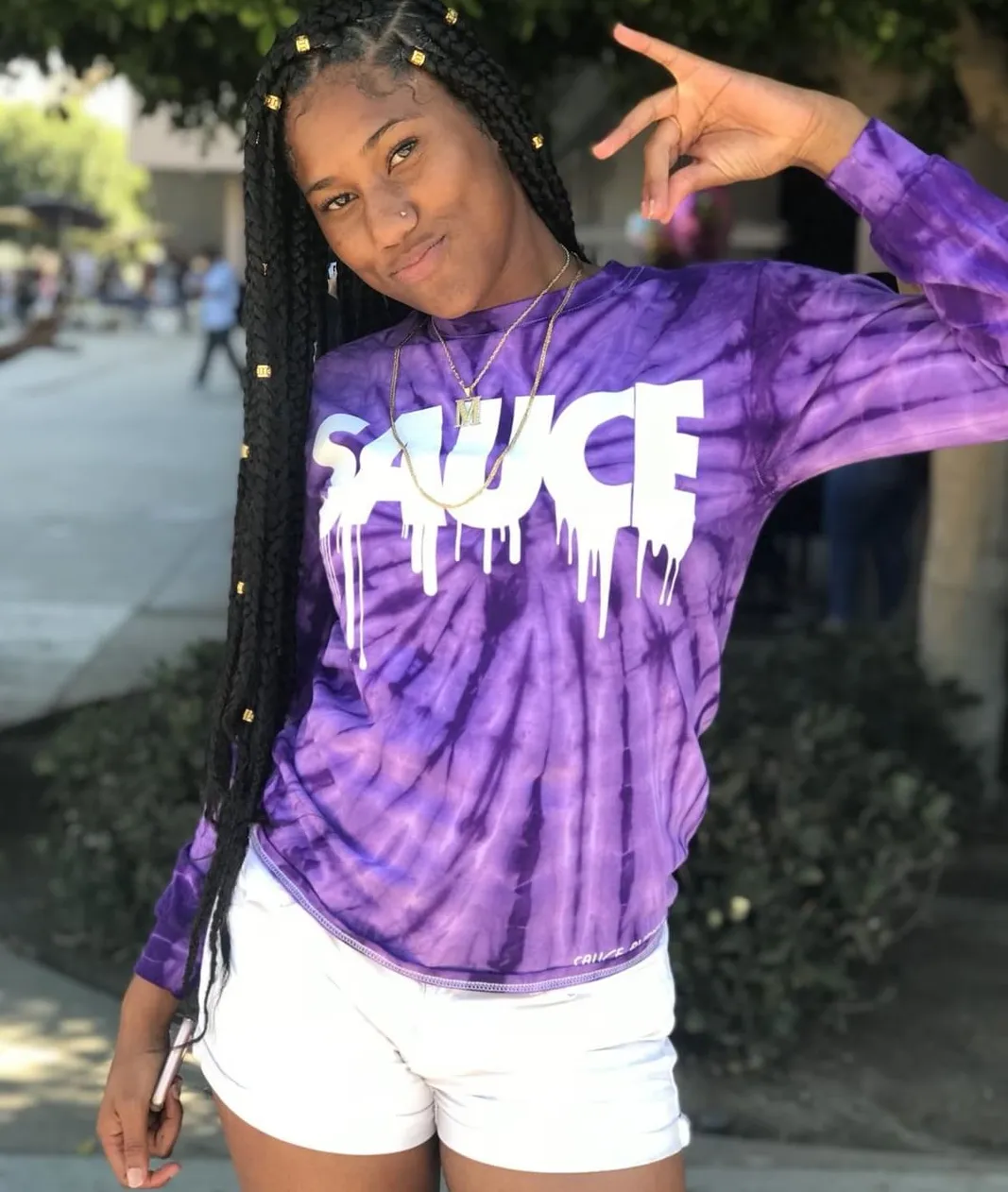 White Sauce | PurpleMill Long Sleeve Tee
